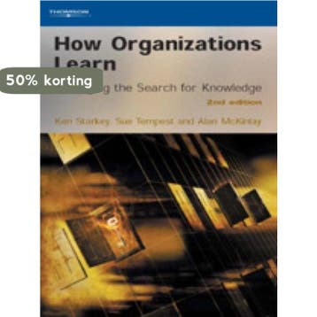 How Organizations Learn 9781861527462 Ken Starkey, Verzenden, Gelezen, Ken Starkey