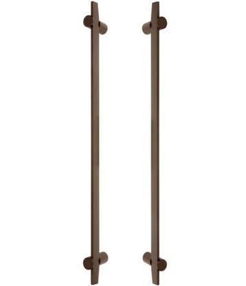 Set deurgrepen TENSE BB500 PA 500 mm brons, Verzenden, Nieuw