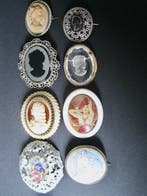Themacollectie - Broches met cameeën