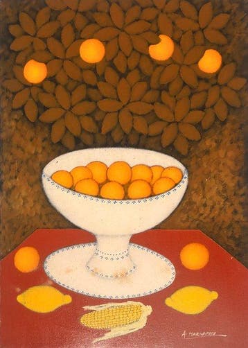 Angelo Marinucci (1909-1994) - Still life with oranges