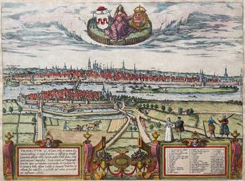 Nederland - Maastricht; G. Braun, F. Hogenberg - Traiectum, Nieuw