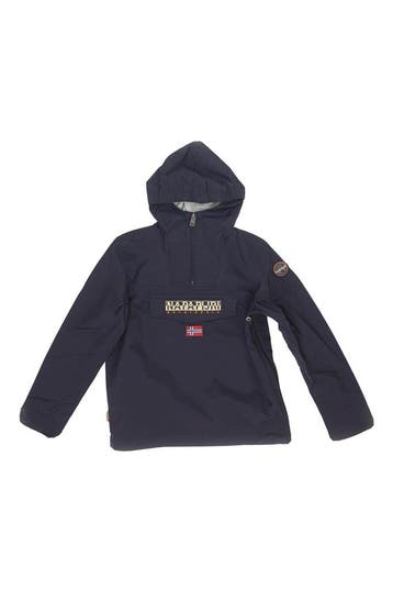 Napapijri Jas Jongens in maat 152 Blauw, Verzenden, Zo goed als nieuw, Napapijri, Jongen of Meisje
