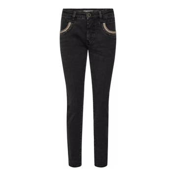 Mos Mosh • zwarte Naomi Perla jeans • 25, Mos Mosh, Verzenden, Nieuw, Zwart