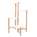 4-Lagen Bamboe Plantenstandaard - Nordic Stijl Plantenbak, Verzenden, Nieuw, Hout