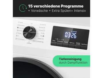 Bomann WA 7175 - Wasmachine - 7 kg - 1400 tpm -, Verzenden, Zo goed als nieuw