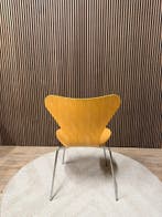 Fritz Hansen Vlinderstoel Series 7 Houten Design Stoelen, Zo goed als nieuw, Hout