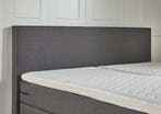 ACTIE! Elektrische boxspring Verona 140 200 Antraciet, Verzenden, Nieuw, 140 cm, Twijfelaar