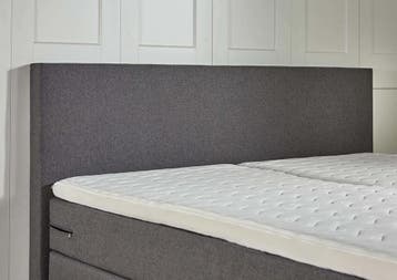 ACTIE! Elektrische boxspring Verona 140 200 Antraciet, Verzenden, Nieuw, 140 cm, Twijfelaar
