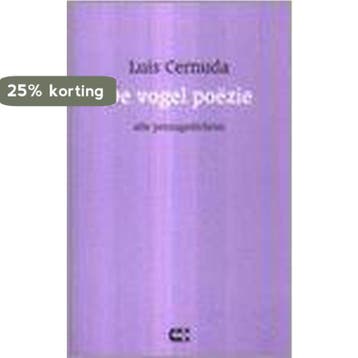 De vogel poëzie - L. Cernuda 9789074328432, Verzenden, Zo goed als nieuw, L. Cernuda