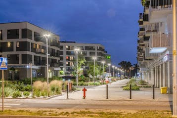 4 meter lantaarnpaal / lichtmast geanodiseerd aluminium, Nieuw