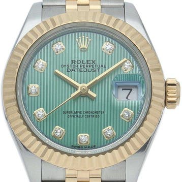 Rolex - Datejust 28 Ladies Watch Jubilee 10P Diamond Mint, Nieuw