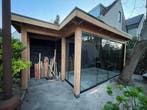 Glazen schuifwanden al vanaf 325 incl montage, Tuin en Terras, Overkappingen, Nieuw, Overige typen