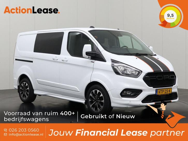 Ford Transit Custom Dubbel cabine L1 H1 2023 Diesel, Auto's, Ford, Te koop, Automaat, Financial lease, BTW verrekenbaar, Diesel