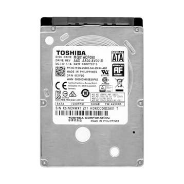 Refurbished Toshiba MQ01ACF050 met 2jr garantie, Intern, Toshiba, Ophalen of Verzenden, Zo goed als nieuw