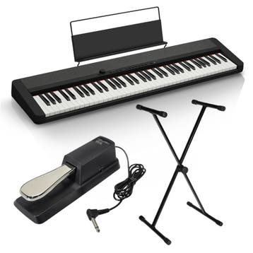 Casio CT-S1 76 BK Keyboard met Standaard en Sustainpedaal,, Ophalen of Verzenden, Nieuw