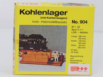 HMB 904 Kohlelager (mit Kohlenwagen) Fur LGB, Pola, Garte..., Ophalen of Verzenden, Nieuw