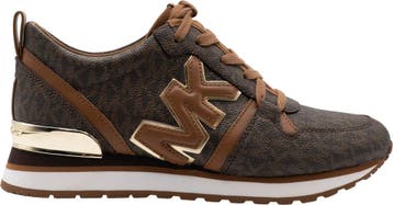 Michael Kors - Maat 36 - Dash Trainer Dames Sneakers - Bruin, Kleding | Dames, Schoenen, Verzenden, Nieuw