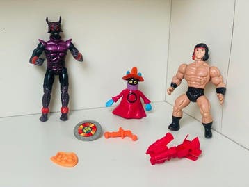 Mattel - Speelgoed Vintage 1980s Action Figure Lot - Mattel