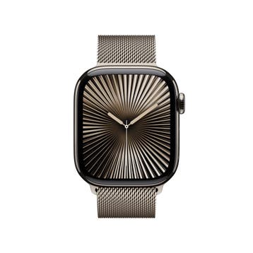 Apple Watch Series 10 Titanium 42mm Cellular Natural Natu..., Ophalen of Verzenden, Zo goed als nieuw