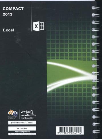 Office Compact Excel 2013 - Dick Knetsch 9789059064973, Verzenden, Gelezen, Dick Knetsch