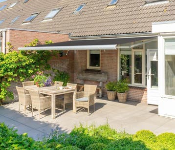 Zonnescherm Verano V280 Ipanema nieuw in doos, Ophalen, 450 cm of meer, Nieuw, Elektrisch
