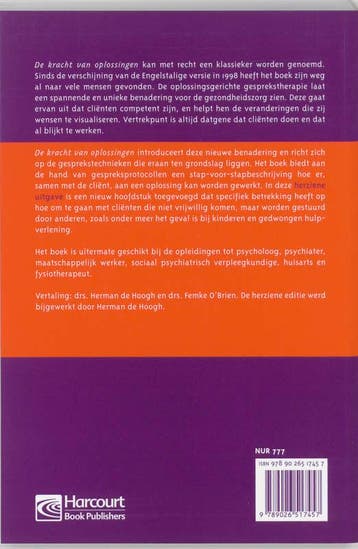 De kracht van oplossingen 9789026517457 Peter de Jong, Verzenden, Gelezen, Peter de Jong