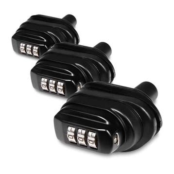 MustangSafes Trekkerslot met Code Set van 3 Stuks, Ophalen of Verzenden, Nieuw, Brandkast
