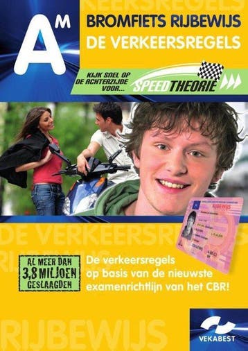 9789067992350 Bromfietsrijbewijs | Tweedehands, Boeken, Verzenden, Zo goed als nieuw, VekaBest Verkeersleermiddelen