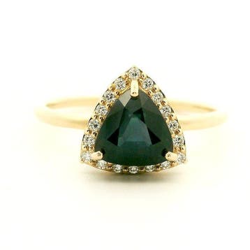 Zonder minimumprijs - Ring - 14 karaat Geel goud, 1,91 gram, Nieuw