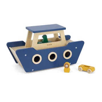 Trixie houten veerboot - FSC speelg van €44,95 voor €22,48, Ophalen of Verzenden, Nieuw