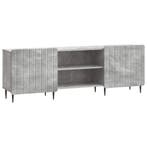 vidaXL TV-kast Betongrijs 150 x 31 x 52 cm Bewerkt hout, Minder dan 50 cm, Verzenden, Nieuw, Minder dan 100 cm
