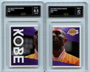 Panini - 2015 - Lot of 2 - GMA 10 - Graded - Kobe Bryant - 2, Verzamelen, Nieuw
