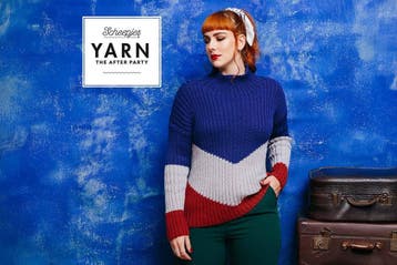 Breipatroon Damestrui Chevron Jumper met halve col van Mer, Ophalen of Verzenden, Nieuw