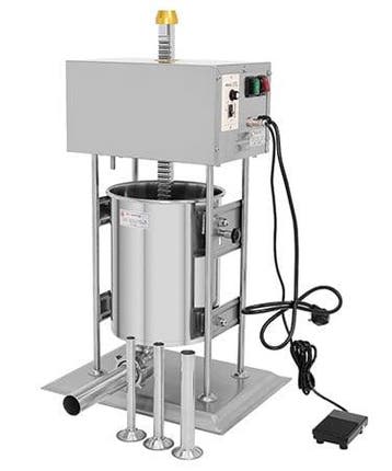 Q-Gastro Automatische Worstenvuller 15L - Verticaal - RVS -, Ophalen of Verzenden, Nieuw in verpakking