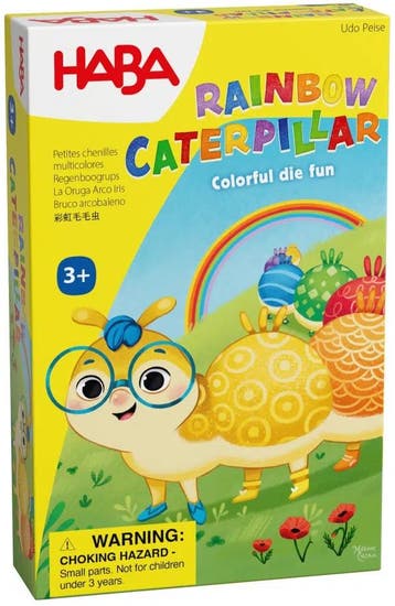 Regenboog Worm - Dobbelspel | Haba - Kinderspellen, Verzenden, Nieuw