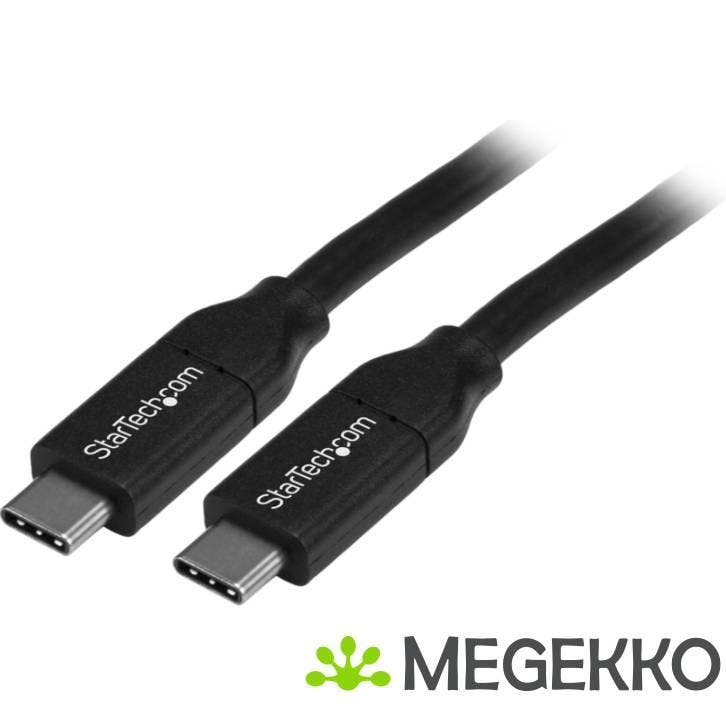 StarTech.com USB 2.0 0.48Gbps 100W USB Type-C 4m USB-IF, Computers en Software, Overige Computers en Software, Nieuw, Verzenden