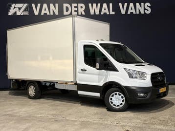 Ford Transit 2.0 TDCI 130pk Bakwagen Laadklep Euro6 Airco |, Stof, Gebruikt, Wit, Dealer onderhouden