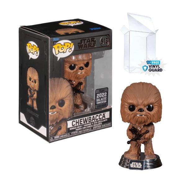 Funko Pop! Star Wars - Chewbacca #513 2022 Convention, Verzamelen, Poppetjes en Figuurtjes, Verzenden