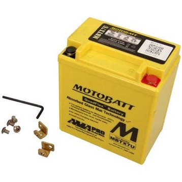 Motobatt Agm Accu Mbtx7U 12V 8Ah 114X70X128/128, Verzenden, Nieuw