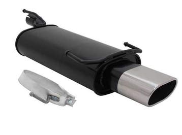 Novus sportuitlaat Opel Astra F, Kadett E - 75x135mm, Auto-onderdelen, Uitlaatsystemen, Verzenden, Nieuw