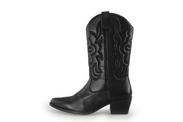 Manfield Cowboy laarzen in maat 41 Zwart, Kleding | Dames, Verzenden, Zwart, Zo goed als nieuw, Manfield