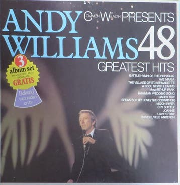 Andy Williams - 48 Greatest Hits, Ophalen of Verzenden, Gebruikt