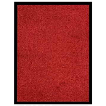 vidaXL Deurmat 40x60 cm rood, Verzenden, Nieuw