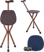 Wandelstok met Zitting | 120kg | Retourdeal 40% Korting, Ophalen of Verzenden, Verstelbaar, Nieuw