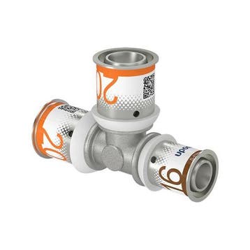 Uponor S-Press Plus perskoppeling Ø20x20x16 T-stuk, Verzenden, Nieuw