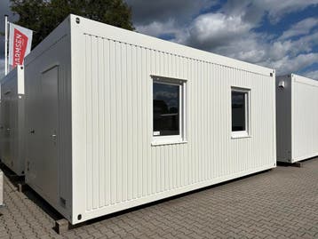 Kantoorunit - 6 x 3 meter | 2 zijramen rechts - keuken en ko, Ophalen of Verzenden