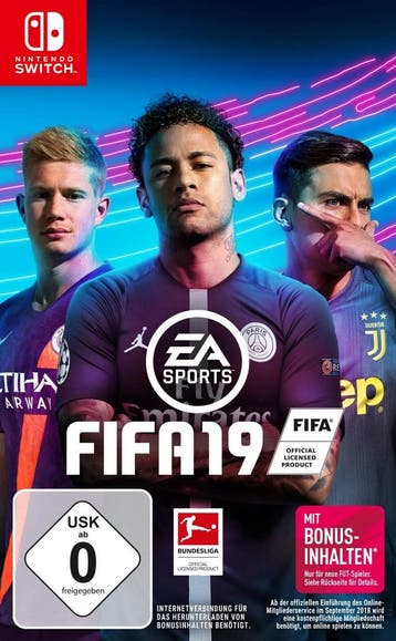 Switch FIFA 19, Verzenden, Zo goed als nieuw