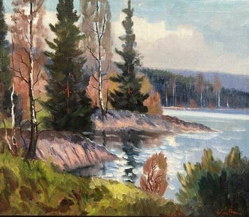 Europese school (XX) - Shoreline Reverie