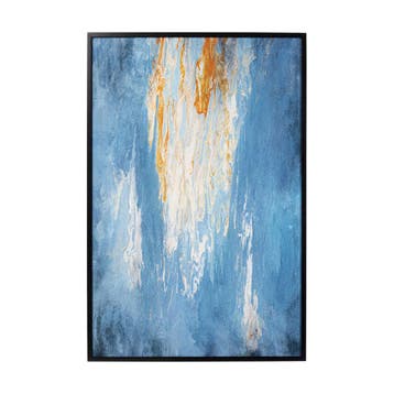 *WOONWINKEL* Kare Design Artistas Blue Groot Schilderij Abst, Verzenden, Nieuw