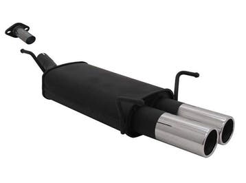 Novus sportuitlaat Opel Astra G Hatchback 2x76mm M-Design, Verzenden, Nieuw